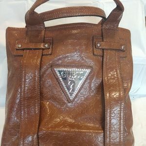 Guess brown handbag